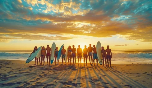 Les spots de surf incontournables pour des vacances sportives : découvrez des destinations idéales pour les surfeurs