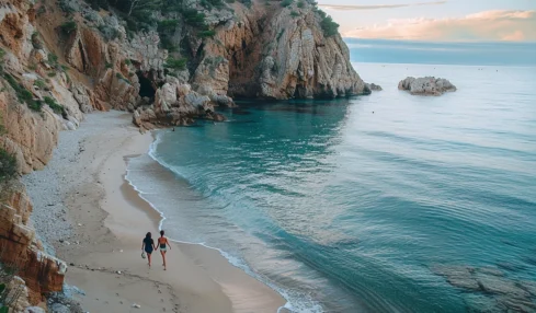 Voyage à la découverte de Cala Jugadora : plage secrète et trésor naturel de la Costa Brava