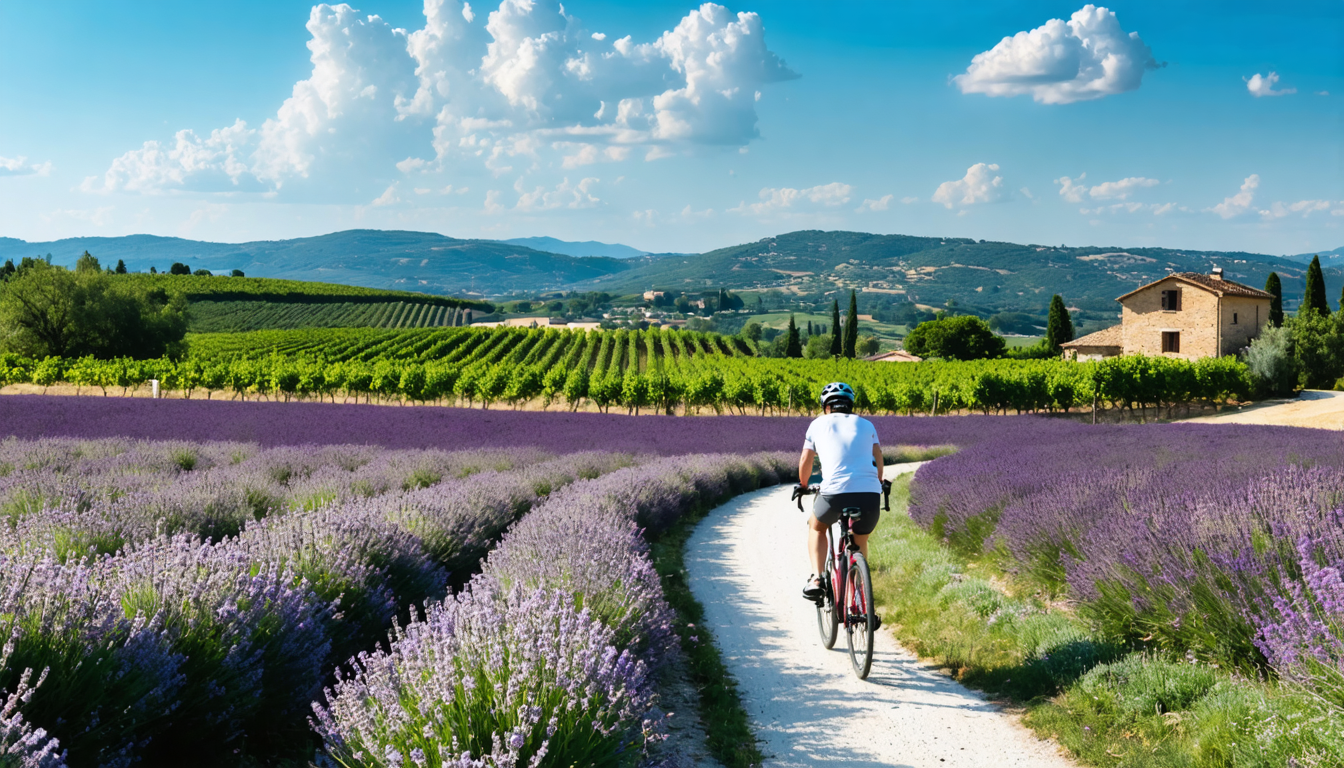 découvrez le charme de la provence à vélo grâce à notre guide ultime. des itinéraires pittoresques aux conseils pratiques, plongez dans la beauté des paysages, des villages typiques et des saveurs locales tout en pédalant à travers cette région enchanteresse.