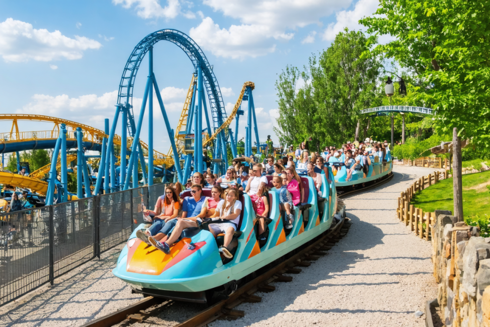 Plongée au cœur du plus grand parc d'attractions d'Europe — free download