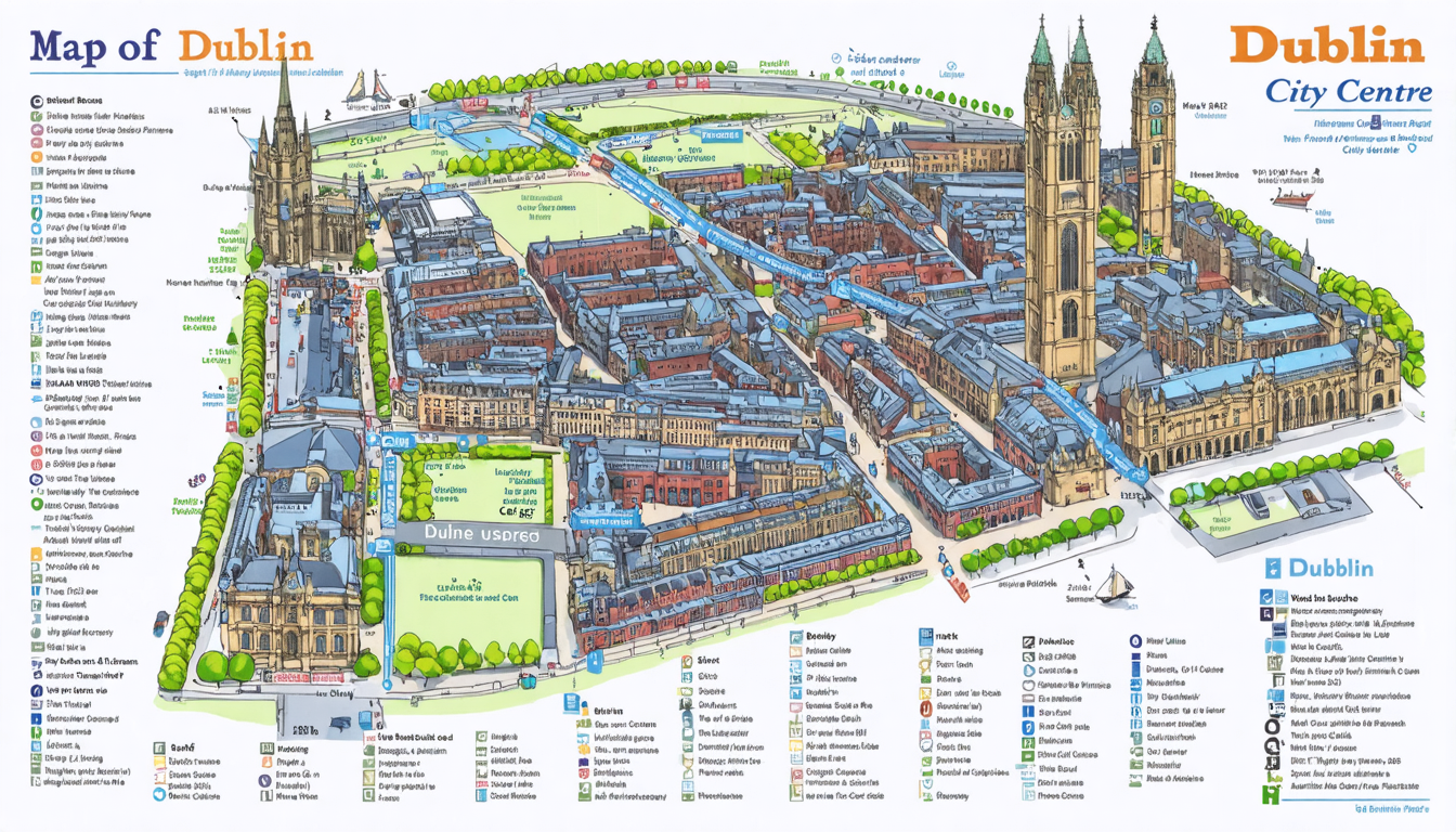 explorez dublin en seulement deux jours grâce à notre itinéraire à pied. découvrez les incontournables de la capitale irlandaise, ses rues animées, ses monuments emblématiques et sa riche culture. parfait pour les voyageurs pressés, ce guide vous permet de savourer le meilleur de dublin en un temps record.