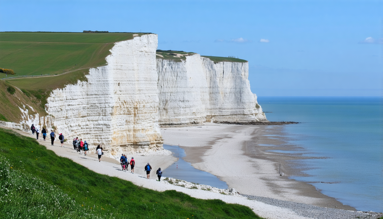 partez à la découverte d'étretat et laissez-vous séduire par ses paysages spectaculaires, ses falaises emblématiques et une multitude d'activités à explorer, pour un séjour inoubliable en normandie.