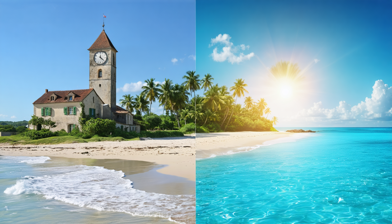 découvrez tout ce qu'il faut savoir sur le décalage horaire entre la france et la martinique. informez-vous sur les fuseaux horaires, les meilleures pratiques pour adapter votre emploi du temps et profiter pleinement de vos voyages entre ces deux destinations.