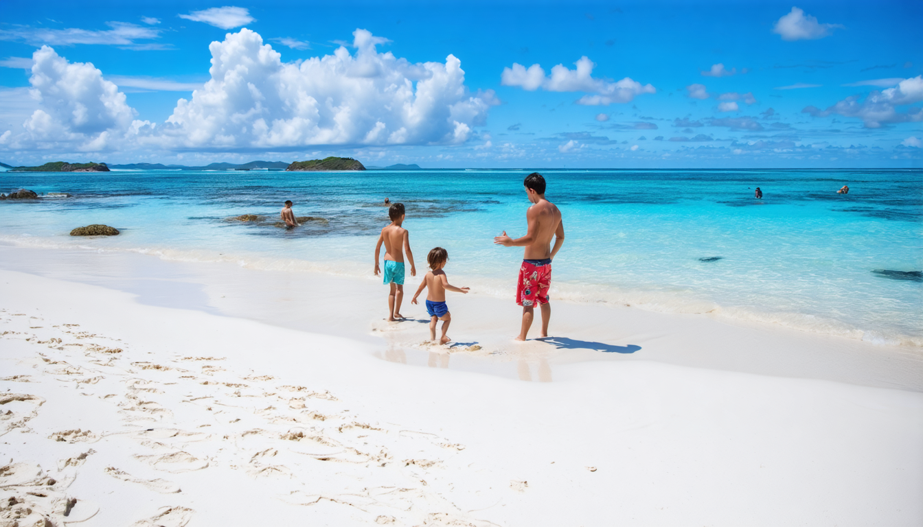 plongez dans la beauté envoûtante de l'anse figuier en martinique : une plage idyllique, eaux turquoise et paysages à couper le souffle pour des moments inoubliables.