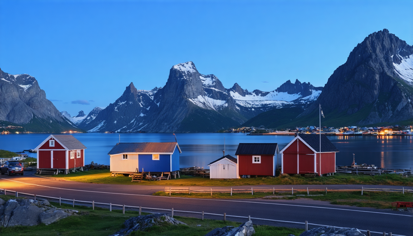 découvrez l'incroyable beauté des îles lofoten lors d'un road trip de 7 jours plein d'aventures. explorez des paysages à couper le souffle, avec des fjords majestueux, des plages idylliques et des villages de pêcheurs pittoresques. un voyage inoubliable au cœur de la nature norvégienne vous attend!