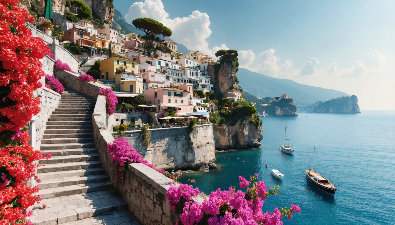 découvrez les paysages spectaculaires de la côte amalfitaine lors d’un voyage inoubliable de salerne à amalfi. plages idylliques, villages colorés et panoramas à couper le souffle vous attendent pour une aventure mémorable en italie.