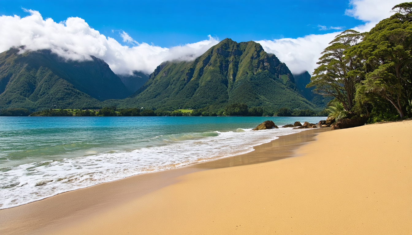 découvrez golden bay, joyau naturel de nouvelle-zélande, où plages dorées, eaux turquoise et montagnes majestueuses se rencontrent pour offrir un véritable havre de paix aux amoureux de nature et de panoramas exceptionnels.