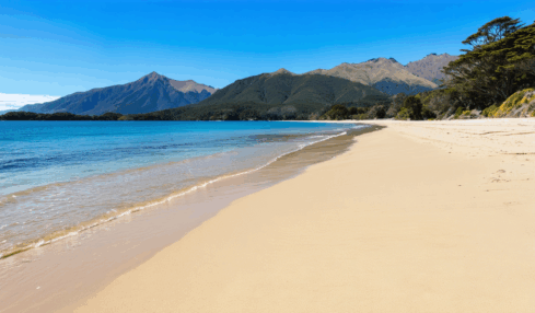 découvrez golden bay en nouvelle-zélande, une destination unique entre mer cristalline et montagnes majestueuses. partez à la rencontre de paysages préservés, d'activités de plein air et d'une atmosphère paisible idéale pour se ressourcer.