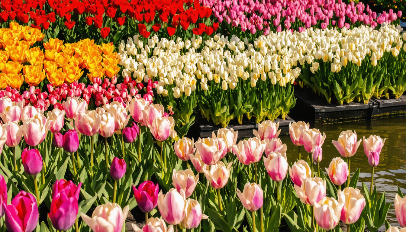 plongez dans l'atmosphère colorée du marché aux fleurs d'amsterdam et laissez-vous séduire par ses senteurs et variétés uniques. vivez une expérience florale authentique au cœur de la ville !