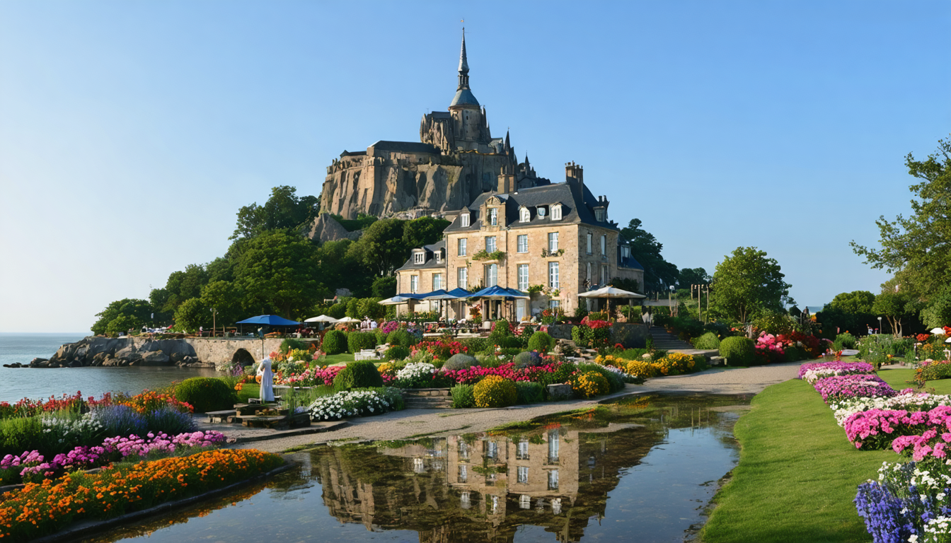 découvrez l’hôtel la mère poulard, un havre de paix niché au cœur du mont saint-michel. profitez d’un séjour inoubliable dans un cadre historique, alliant confort, gastronomie et authenticité.