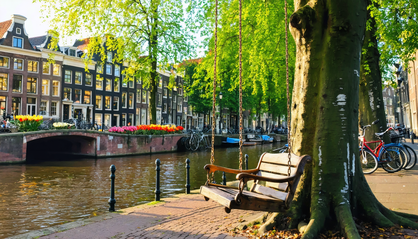 découvrez la balançoire à amsterdam, une expérience unique et incontournable qui vous offre des vues imprenables et des moments de joie inoubliables au cœur de la ville.