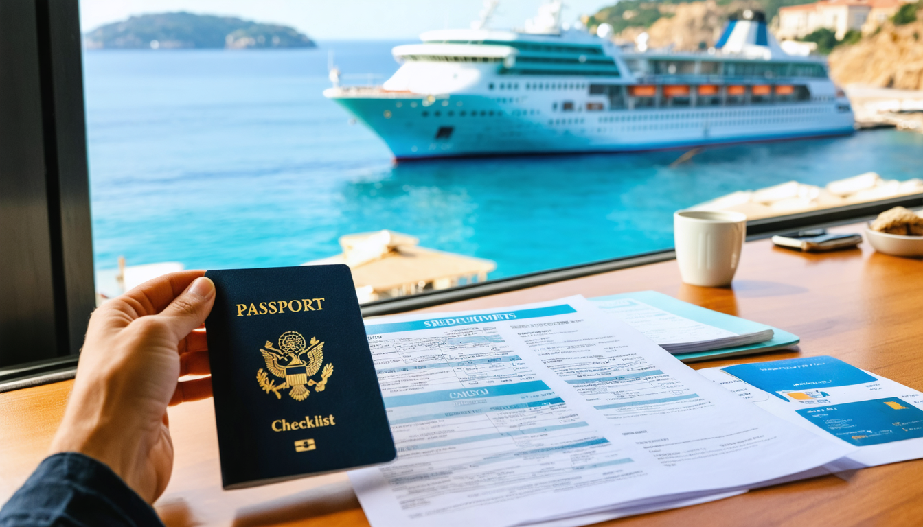 découvrez la checklist complète des documents indispensables pour votre croisière en méditerranée et embarquez en toute sérénité.