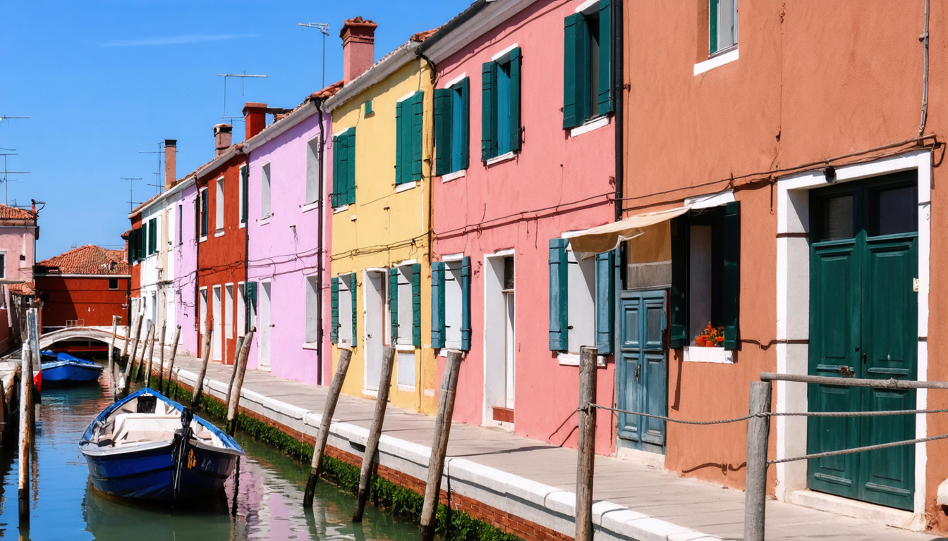 explorez la beauté unique des îles colorées de burano et de murano à venise : maisons pittoresques, artisanat du verre et ambiance authentique vous attendent pour une escapade inoubliable.