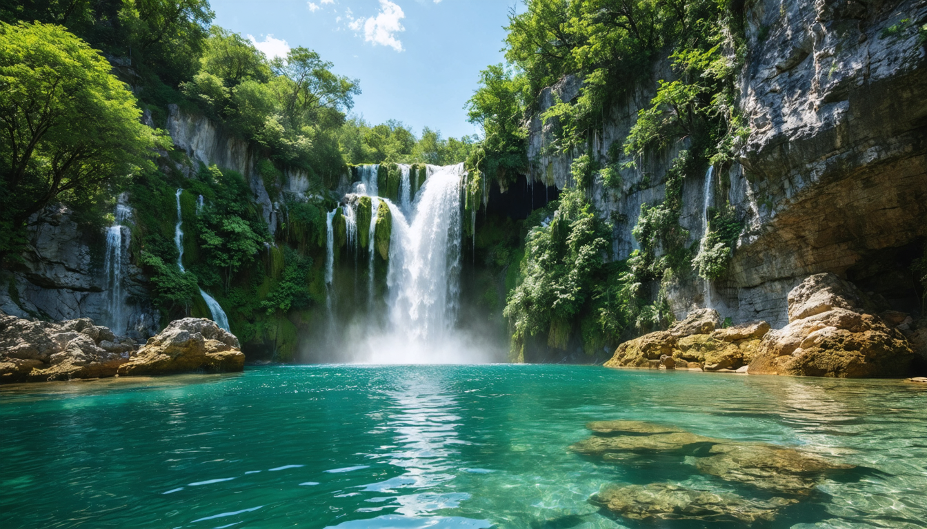 découvrez le cirque de navacelle, ses cascades spectaculaires et ses spots de baignade idylliques. le guide ultime pour les passionnés de nature et d'aventure en plein air.
