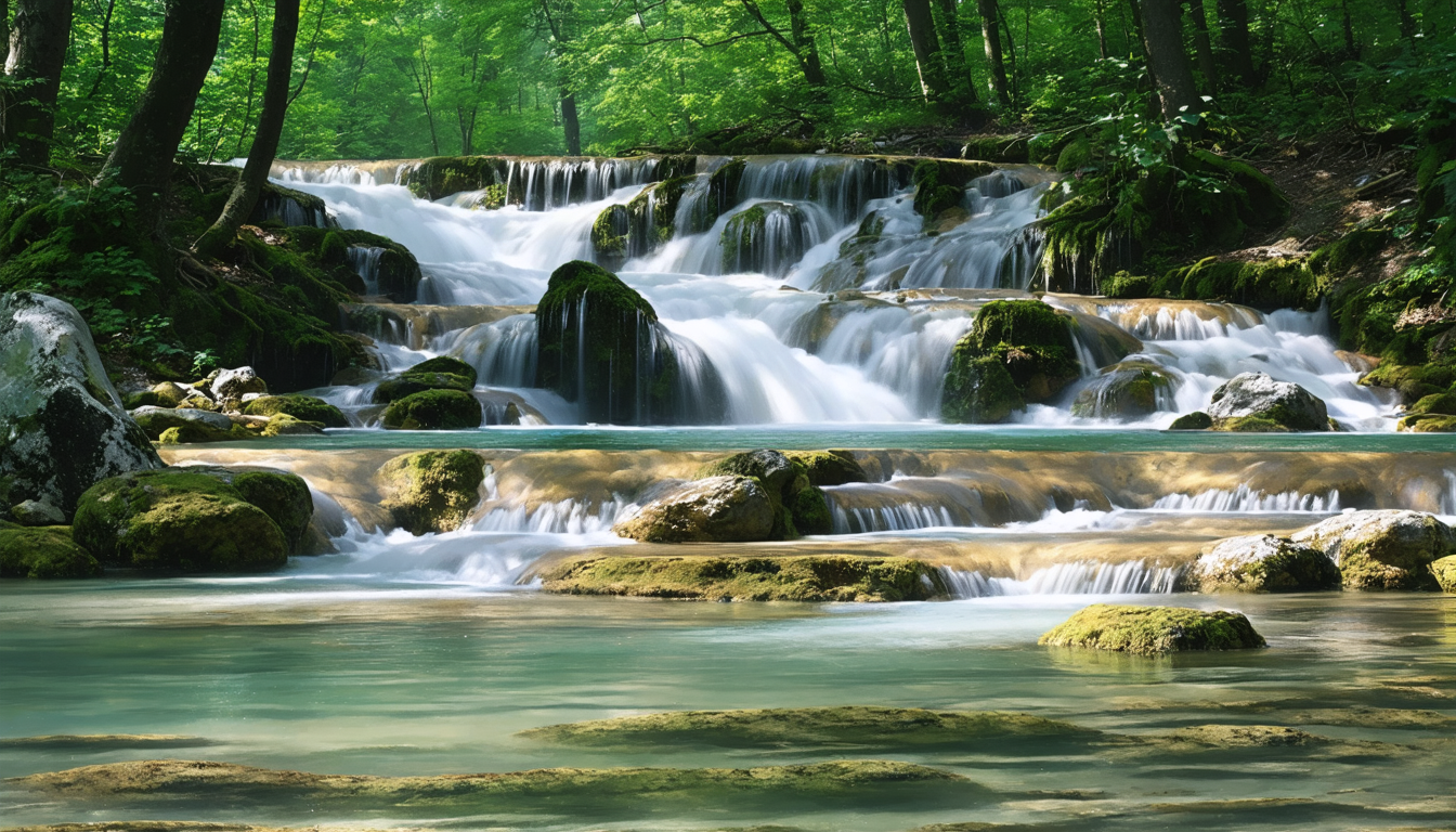 découvrez les magnifiques cascades des petites aiguières, un lieu paisible où la nature et la fraîcheur vous invitent à la détente et à l'aventure.