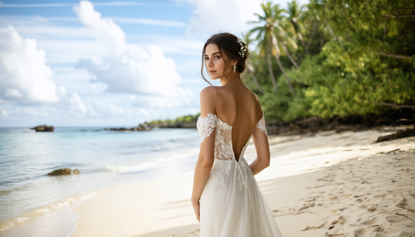 découvrez une sélection inspirante de robes de mariage parfaites pour un mariage inoubliable sous le soleil à l’étranger. inspirez-vous pour dire oui avec style et élégance.