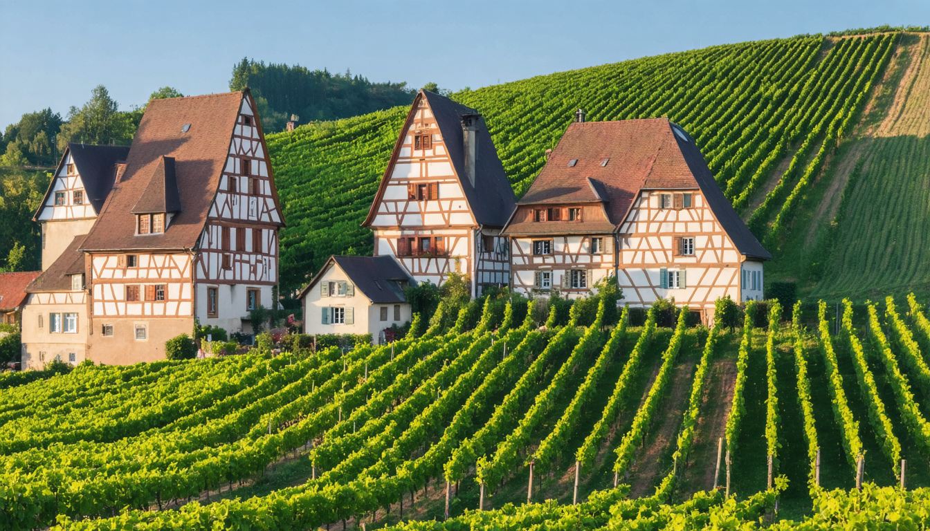 explorez les gîtes incontournables le long de la route des vins d'alsace et vivez une expérience authentique au cœur des vignobles alsaciens.