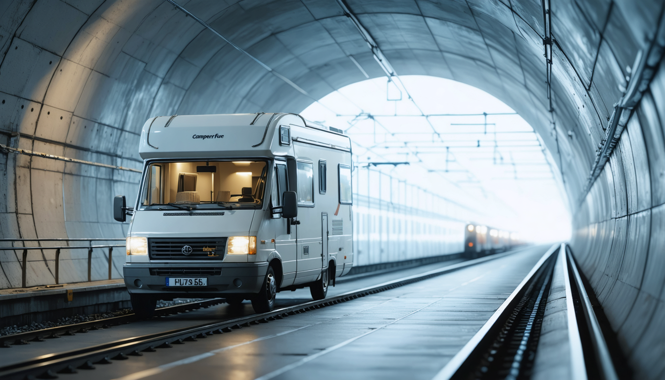 Tunnel Sous La Manche En Camping Car