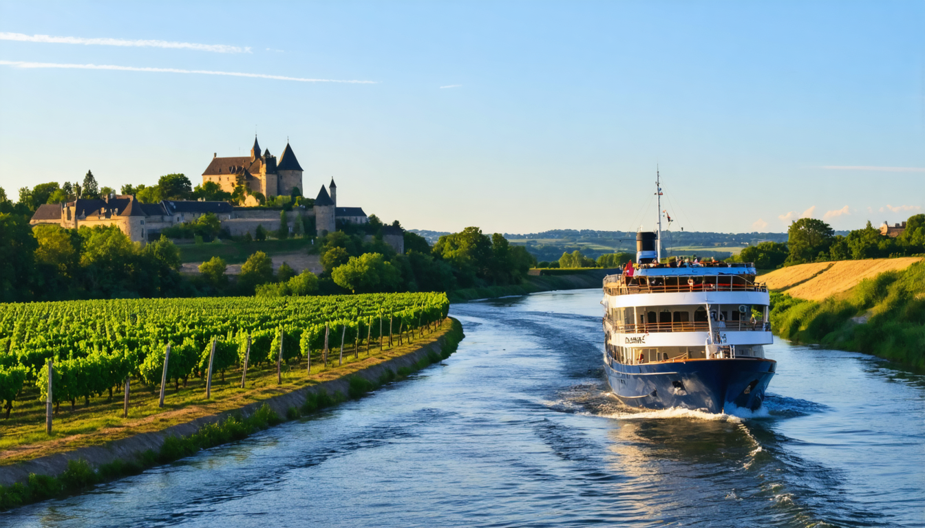 plongez au cœur des paysages magnifiques de france avec nos croisières fluviales envoûtantes. vivez une aventure mémorable alliant détente, culture et découverte.