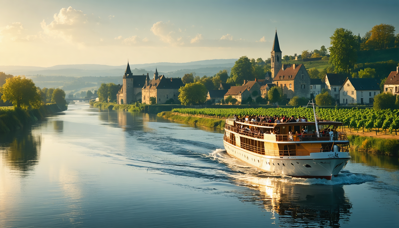 partez à la découverte des croisières fluviales les plus enchanteuses de france et vivez une aventure inoubliable au cœur des paysages majestueux et du patrimoine unique.