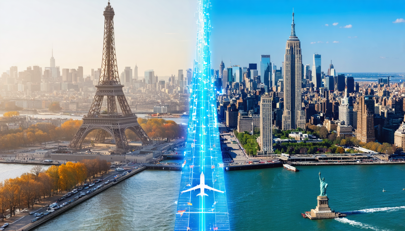 découvrez la distance entre paris et new york et préparez votre escapade idéale grâce à notre guide complet avec conseils pratiques et informations utiles.