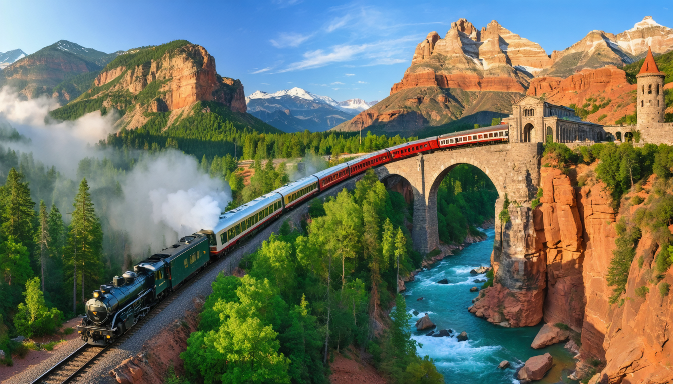 découvrez les destinations incontournables pour un voyage en train mémorable et profitez de paysages époustouflants, d'escales charmantes et d'une expérience unique sur les rails.
