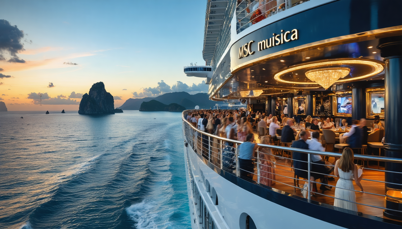découvrez une expérience inoubliable à bord du msc musica : divertissement captivant, escales de rêve et services premium pour des vacances d'exception.