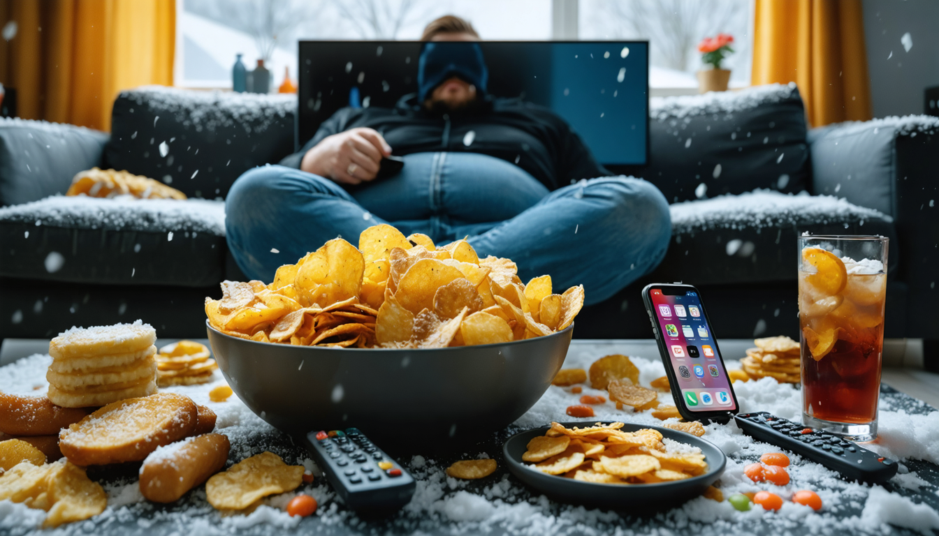 découvrez les cinq habitudes néfastes qui contribuent à la prise de poids en hiver et apprenez comment les éviter pour garder la forme toute la saison.
