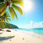 La plage Le Marin : une oasis tropicale au centre de la Martinique