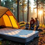 Faut-il opter pour un surmatelas en camping : avantages et inconvénients