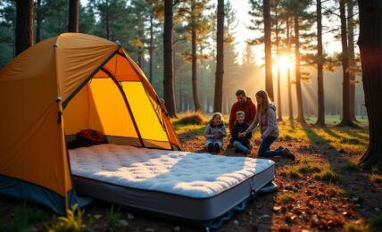 Faut-il opter pour un surmatelas en camping : avantages et inconvénients