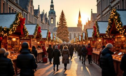 Découvrez la magie des fêtes au marché de Noël de Bruges, une des destinations les plus emblématiques d'Europe.