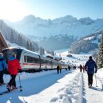 Les stations de ski à rejoindre facilement en train : notre sélection