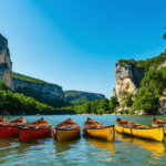 découvrez les gorges de l’ardèche en canoë, avec des parcours adaptés à tous les niveaux. vivez une aventure inoubliable au cœur d’un paysage naturel magnifique, entre sensations fortes et moments de détente.