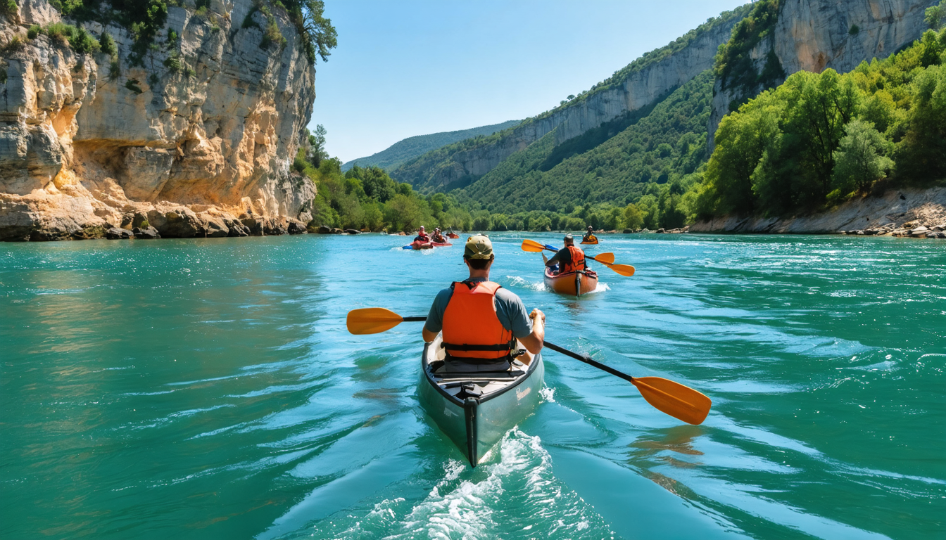 découvrez les gorges de l’ardèche en canoë avec des parcours adaptés à tous les niveaux. aventuriers débutants ou confirmés, vivez une expérience inoubliable au cœur de paysages exceptionnels.