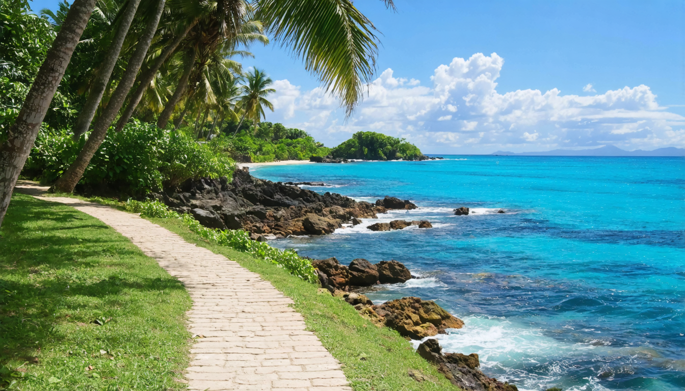 découvrez la plage de l’anse figuier, un véritable havre de détente où sable fin et eaux turquoise vous attendent pour des activités inoubliables en famille ou entre amis.