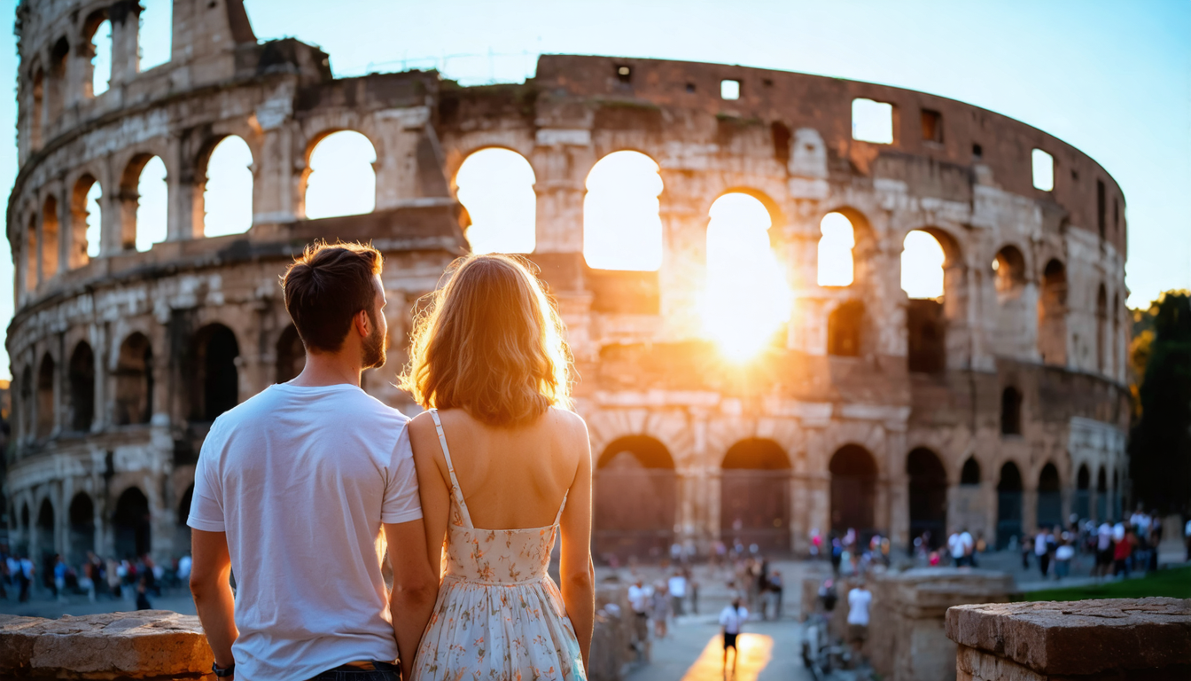 découvrez des idées romantiques pour un week-end inoubliable à rome, alliant charme historique, dîners aux chandelles et balades en amoureux à travers la ville éternelle.