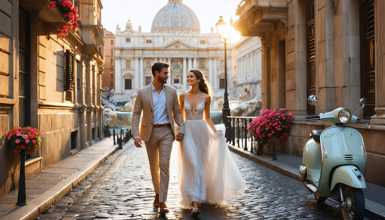 découvrez nos idées romantiques pour un week-end inoubliable à rome : escapades charmantes, dîners aux chandelles, et balades au cœur de la ville éternelle.