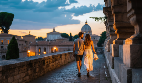 découvrez nos idées romantiques pour un week-end inoubliable à rome, entre balades aux monuments emblématiques, dîners aux chandelles et moments complices dans la ville éternelle.