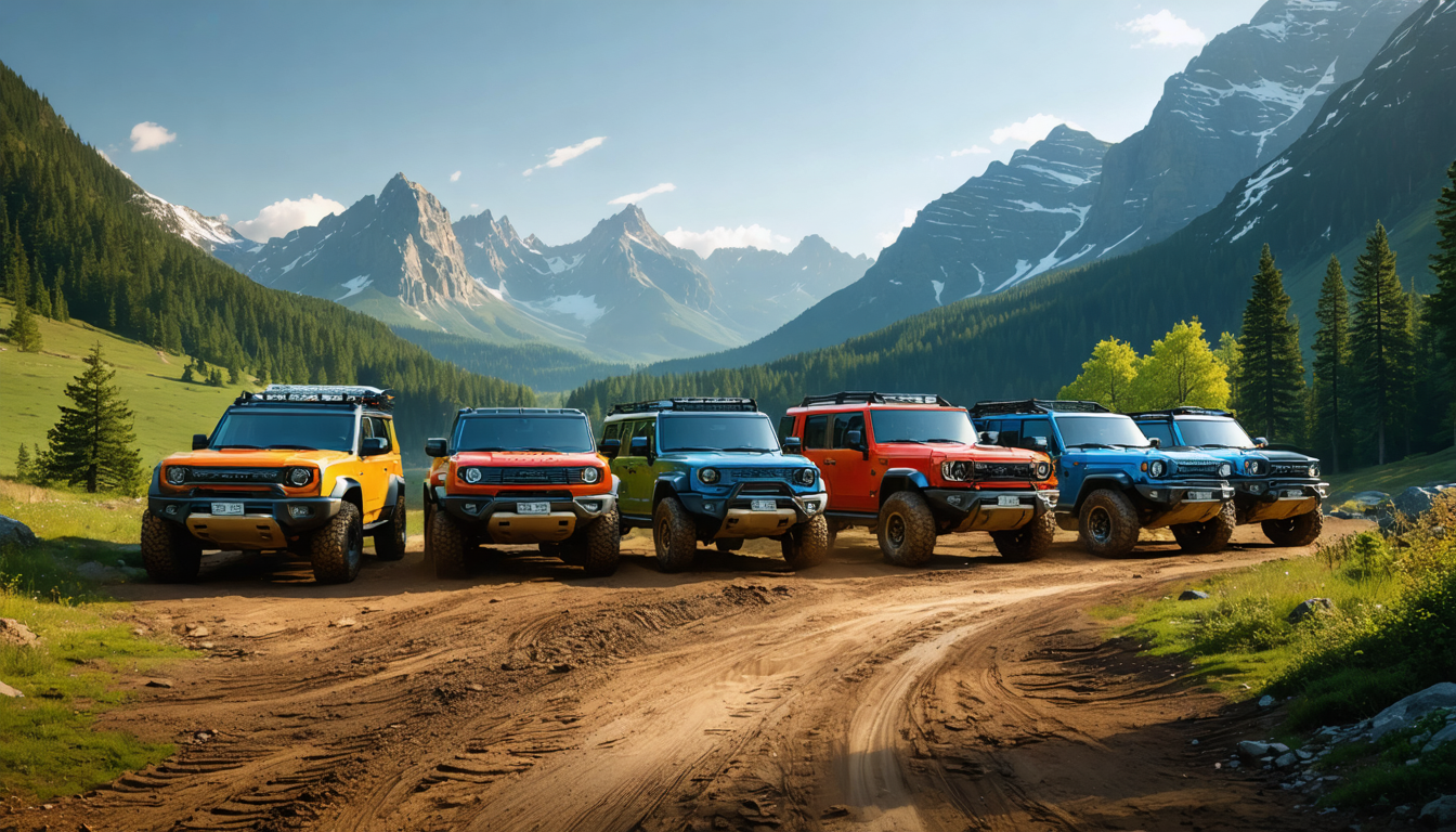 découvrez les 4x4 incontournables pour un road trip inoubliable : robustes, confortables et idéaux pour explorer tous les terrains en toute liberté.