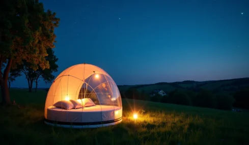 Guide complet pour dormir dans une bulle transparente sous les étoiles en France