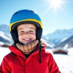 Choisissez le casque de ski idéal pour assurer la sécurité de votre enfant pendant les vacances à la neige !