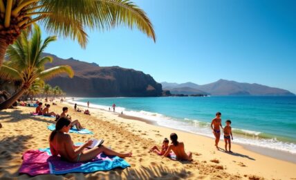 Se baigner à tenerife en décembre : ce qu'il faut savoir