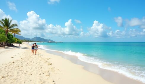 Explorez les magnifiques plages des Salines à Sainte-Anne, joyau naturel de la Martinique