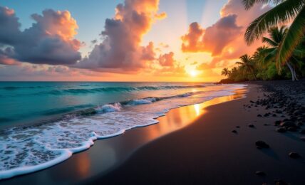 Exploration incontournable : le guide complet de la plage de sable noir en Martinique