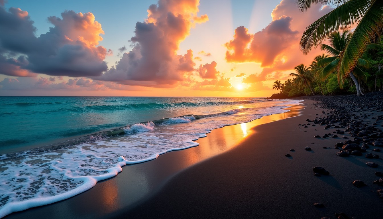 Exploration incontournable : le guide complet de la plage de sable noir en Martinique