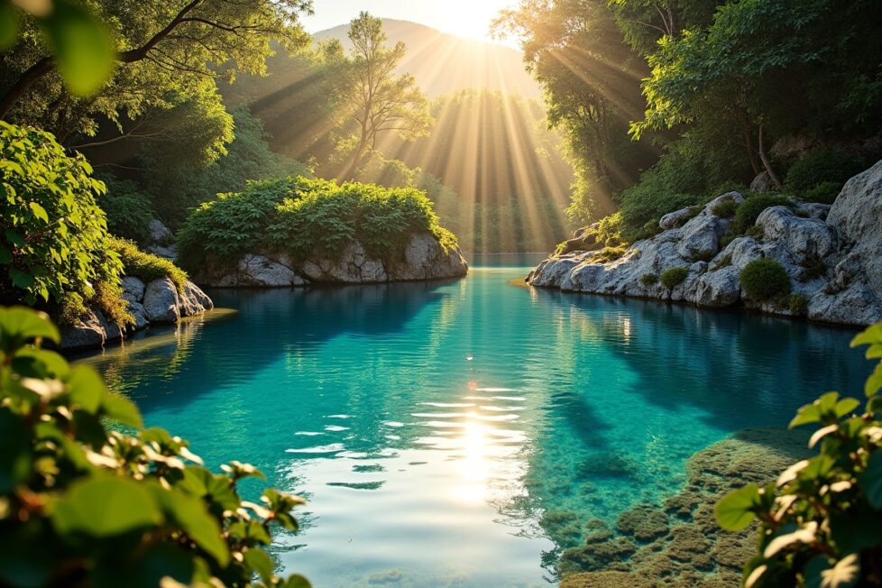 Explorez la beauté de la piscine naturelle cachée dans la vallée du fango