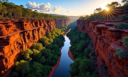 Découverte du parc national de karijini en australie occidentale