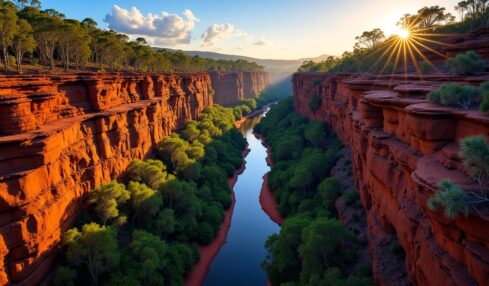 Découverte du parc national de karijini en australie occidentale