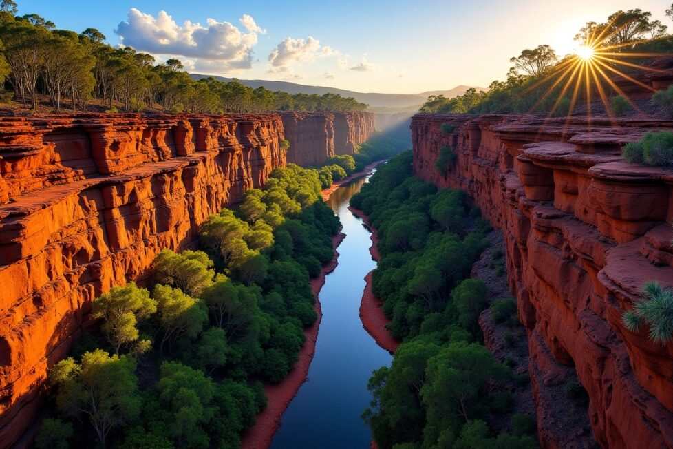 Découverte du parc national de karijini en australie occidentale